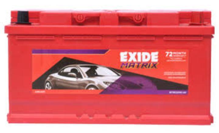 Exide Matrix Red MTREDDIN100 Battery for Audi A3 Petrol